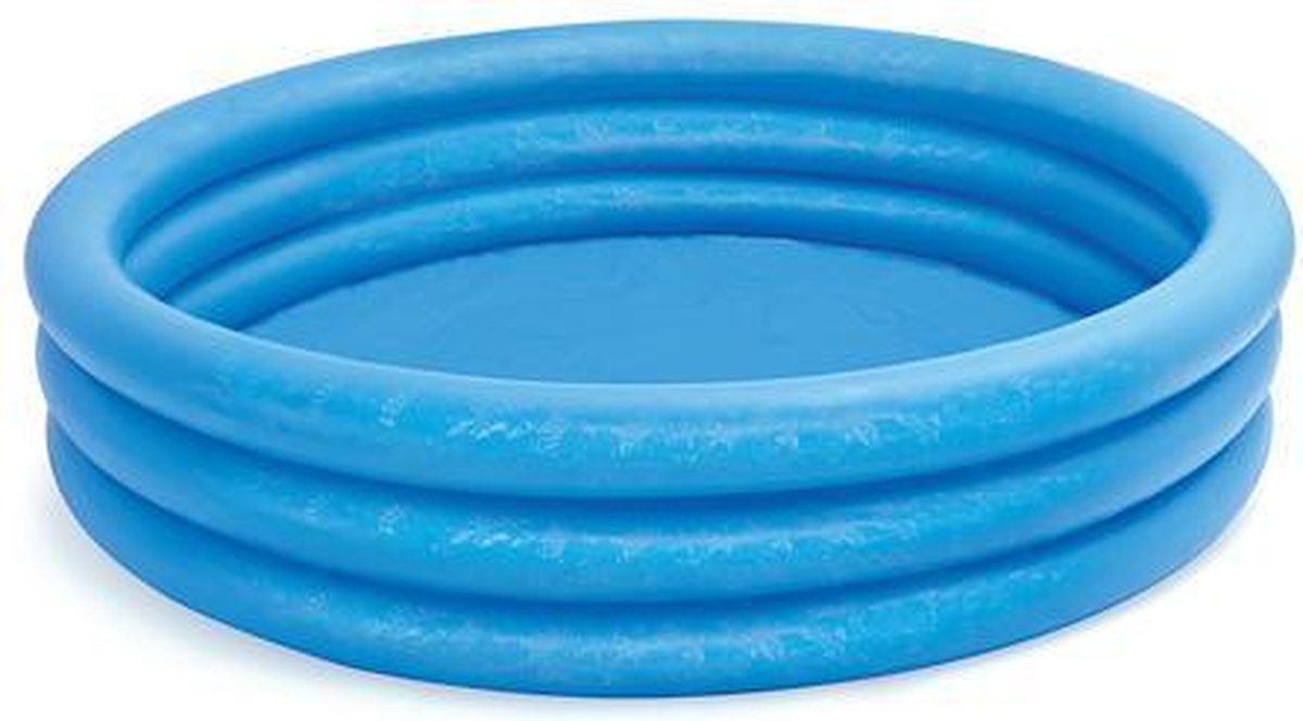 Intex Opblaaszwembad Crystal - 147 X 33 Cm - - Blauw