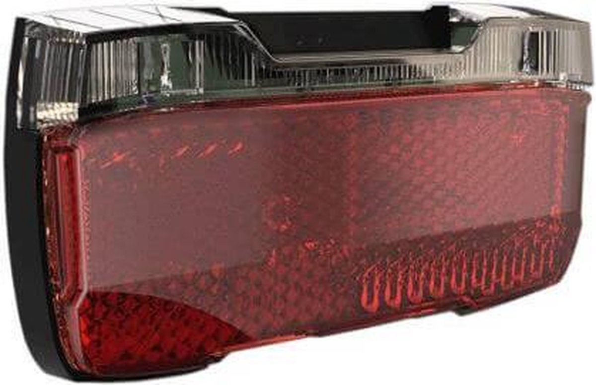 Herrmans Achterlicht H-trace 50 Mm 6-12v E-bike/zilver - Rood