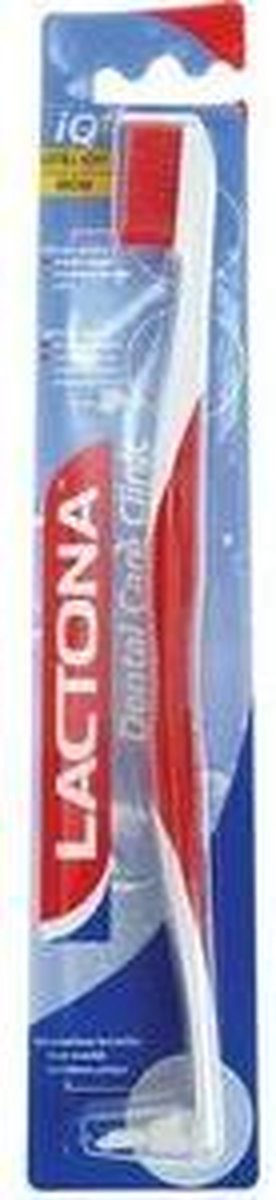 Lactona Tandenborstel iQ Nylon Extra-soft Per stuk