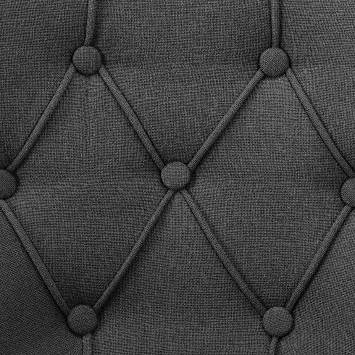 Vidaxl Eetkamerstoelen 2 St Stof - Grijs