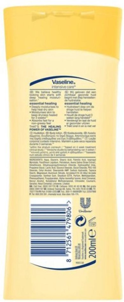 Vaseline Bodylotion Essential Healing 200ml