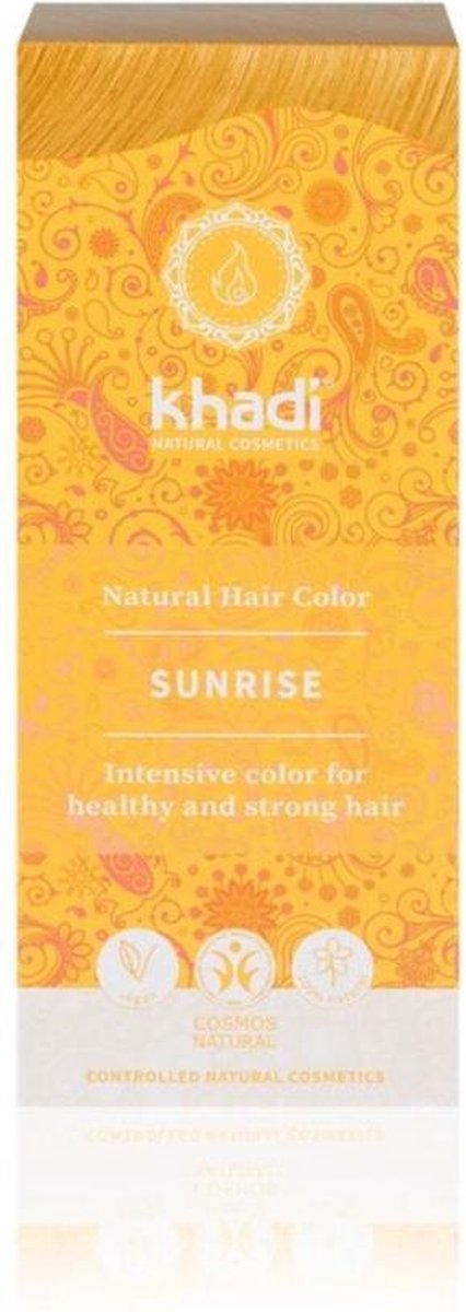 Khadi Natural Hair Color Sunrise 100GR