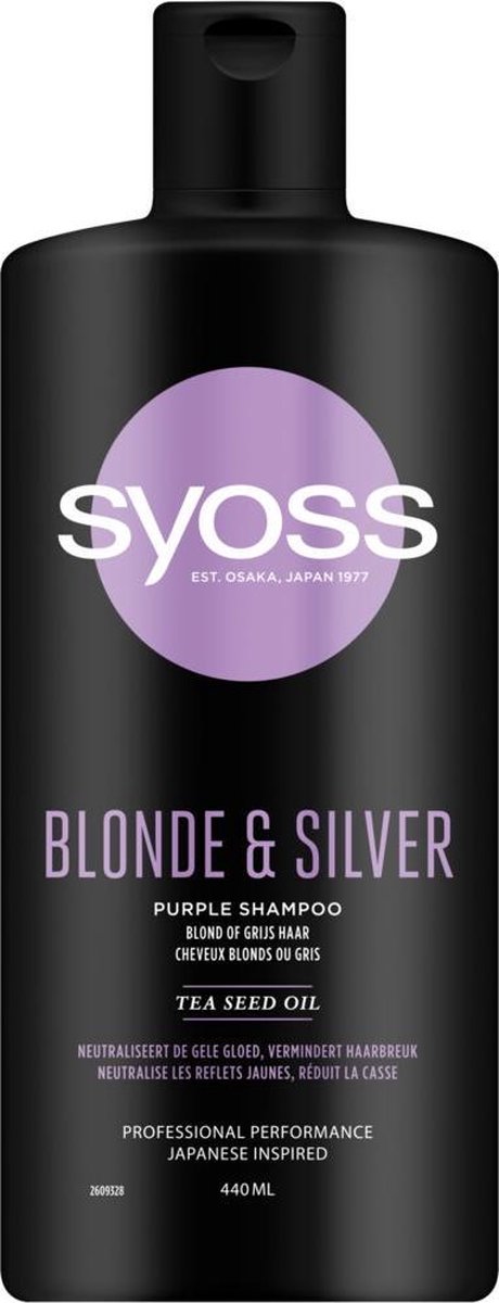 Syoss Blonde en Shampoo 440ml - Silver