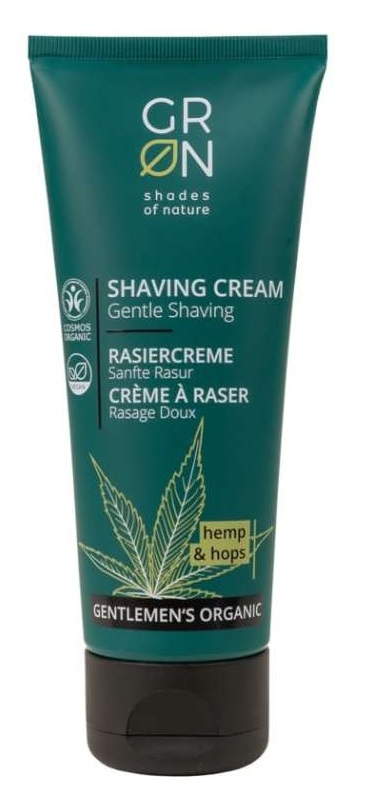 GRN 75ML Gentlemens Organic Scheercreme Hennep en Hop