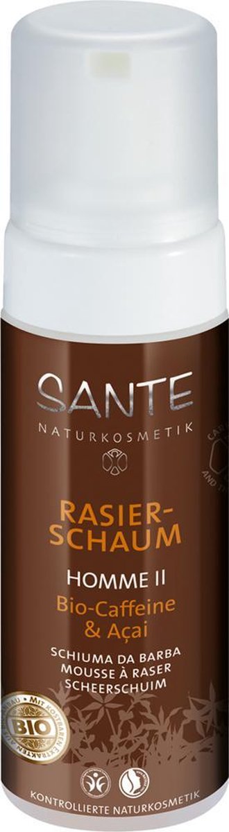 Sante 150ml Homme Scheer Schuim Caffee And Acai