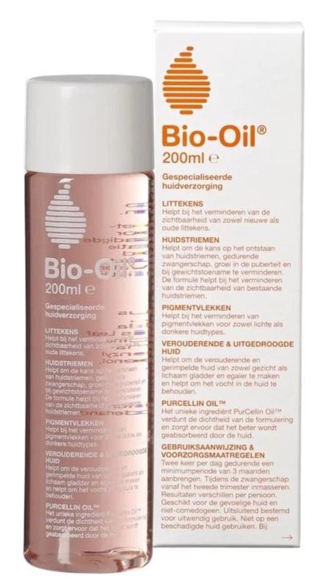 Bio Oil Verzacht Littekens Huidstriemen En Pigmentvlekken Bestekoop 200ml