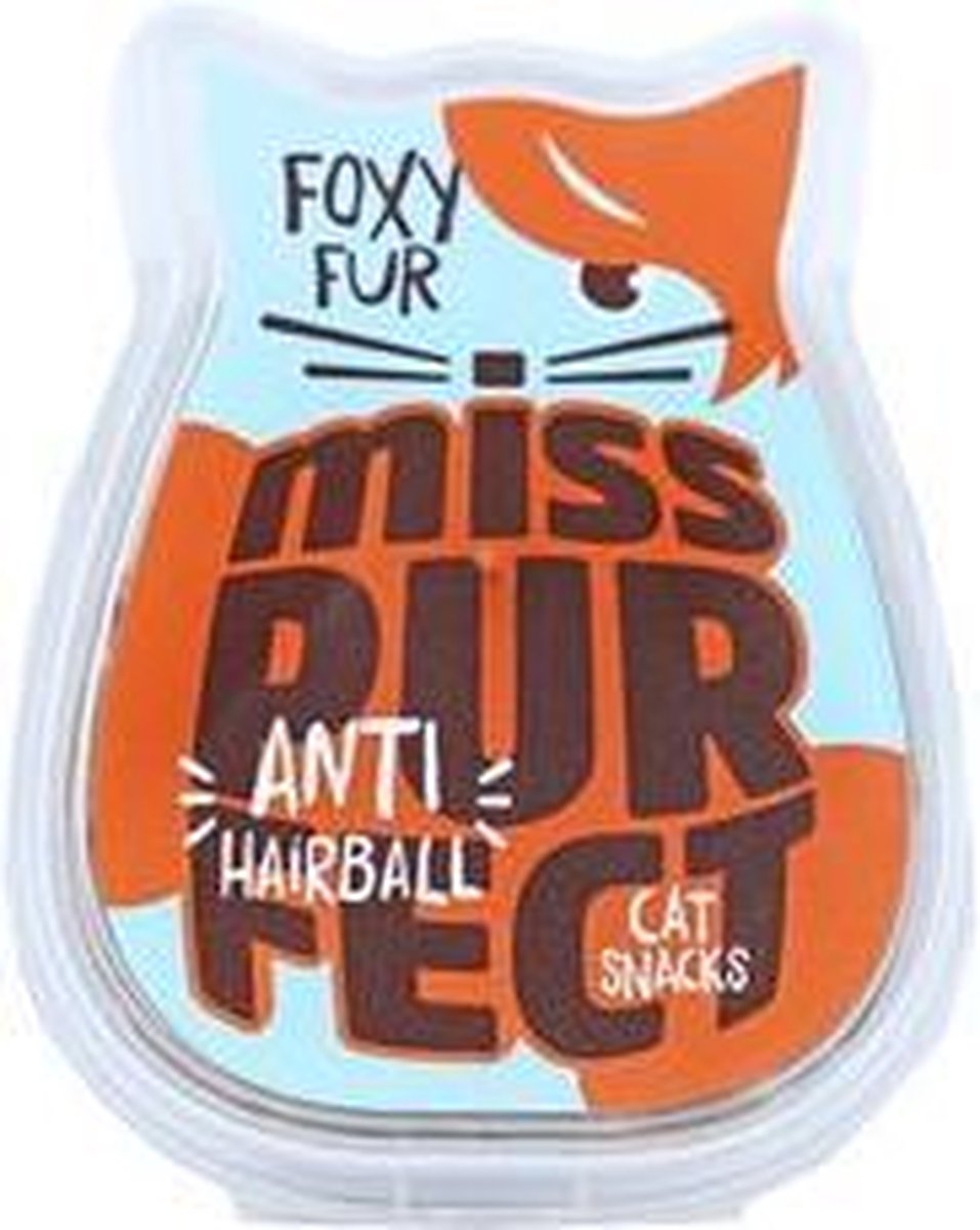 Miss Purfect Foxy Fur - Kattensnack - 75 g