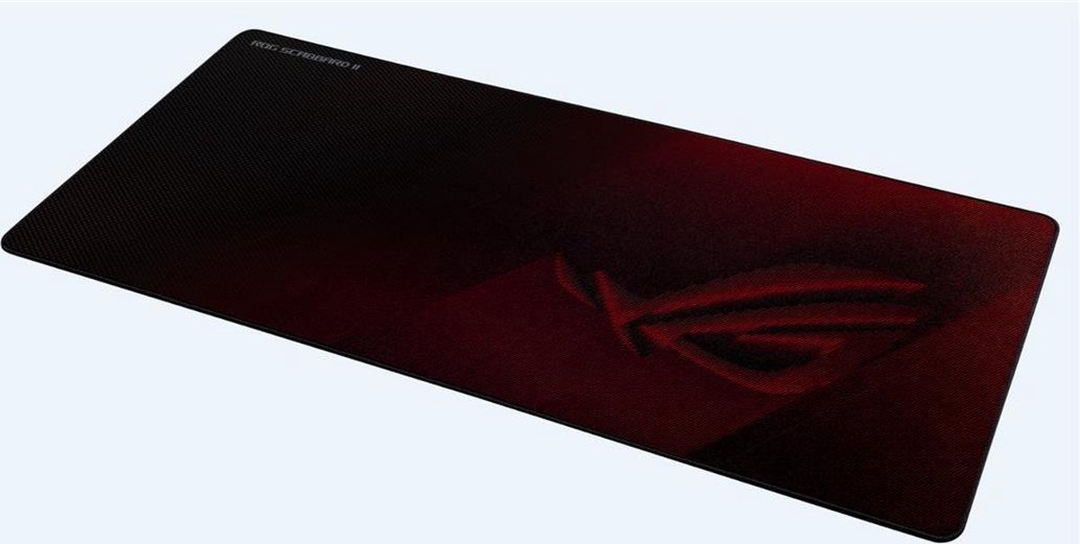 Asus ROG Strix Scabbard II, Rood Game-muismat - Zwart