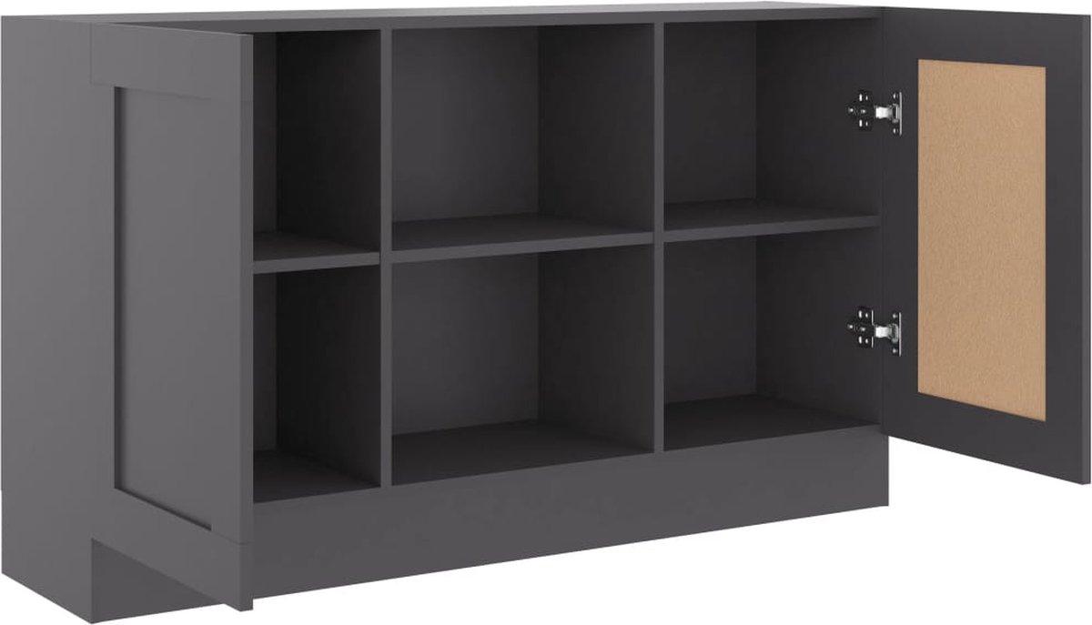 Vidaxl Dressoir 120x30,5x70 Cm Spaanplaat - Grijs
