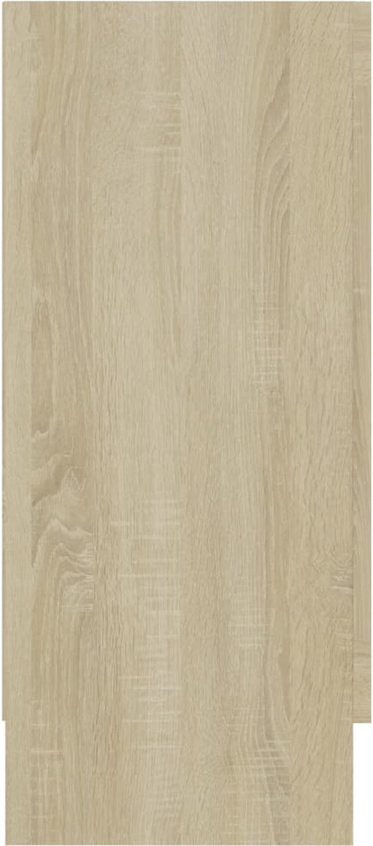 Vidaxl Dressoir 120x30,5x70 Cm Spaanplaat Sonoma Eikenkleurig - Bruin