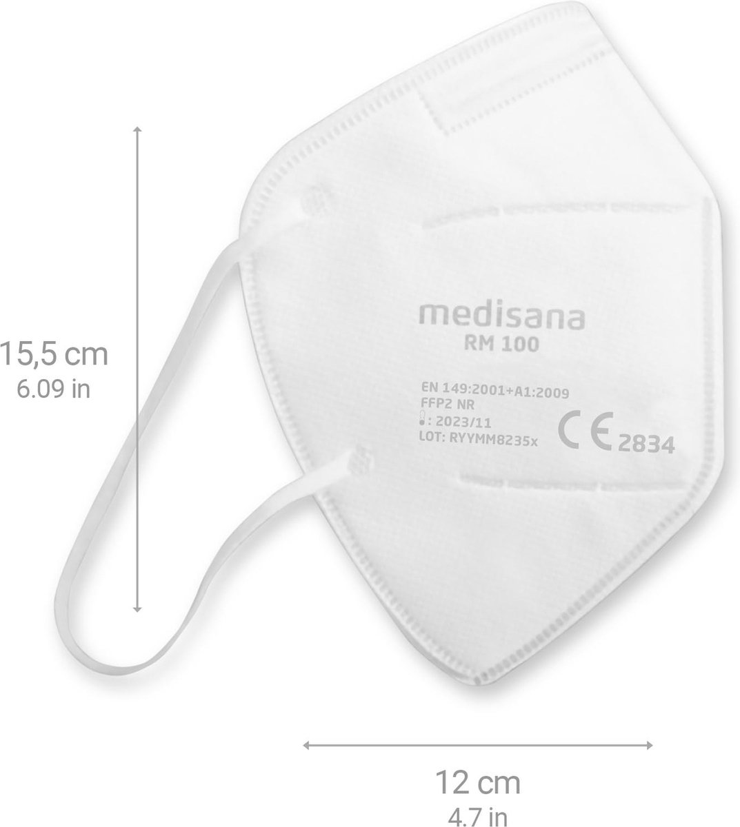 Medisana Respiratory Mask Ffp2 Mondkapje
