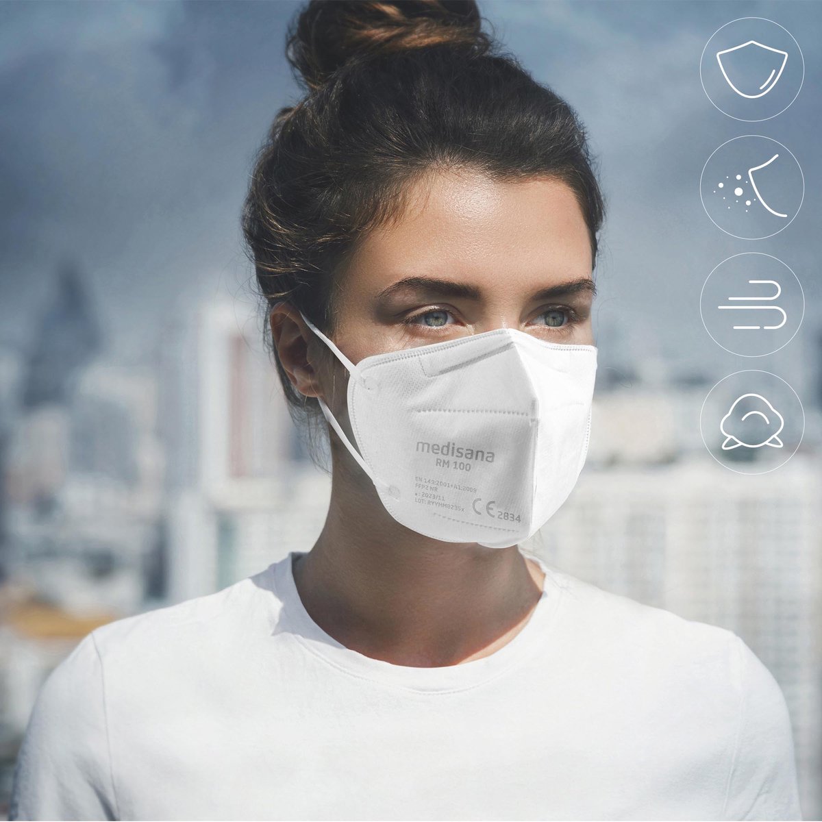 Medisana Respiratory Mask Ffp2 Mondkapje