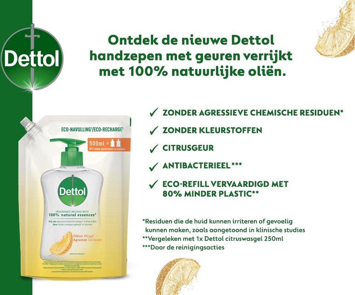 Dettol Handzeep Navulling - Citrus - 500ml
