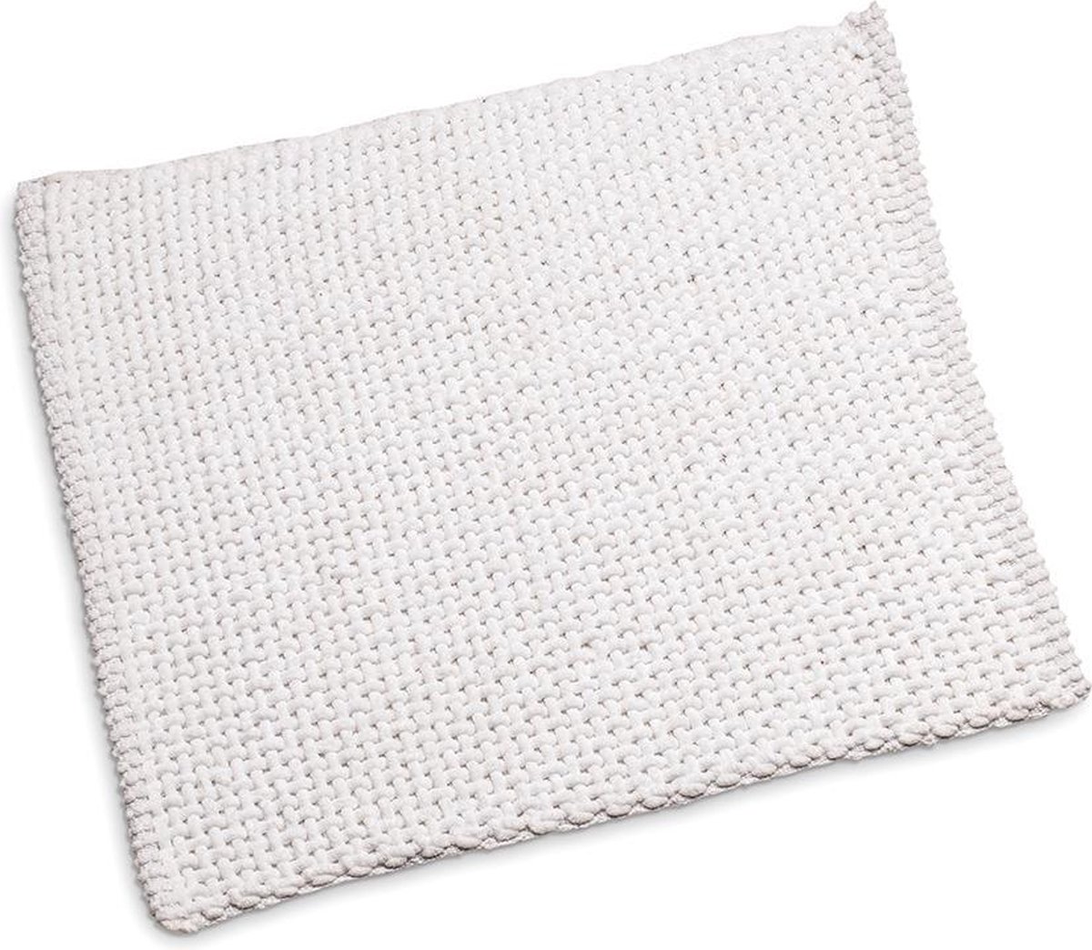 Wicotex Bidetmat Classic Braid 50x60cm - Wit