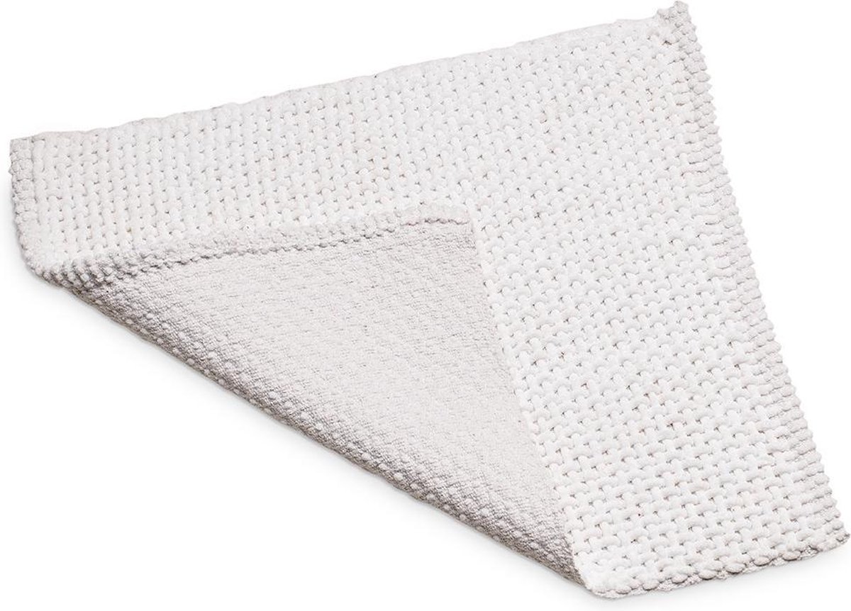 Wicotex Bidetmat Classic Braid 50x60cm - Wit