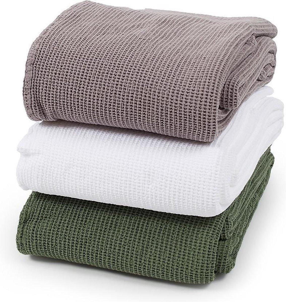 Town & Country Bedsprei Dexter Dobby Sparkle White 1 Persoons Bedsprei 180 X 260 Cm