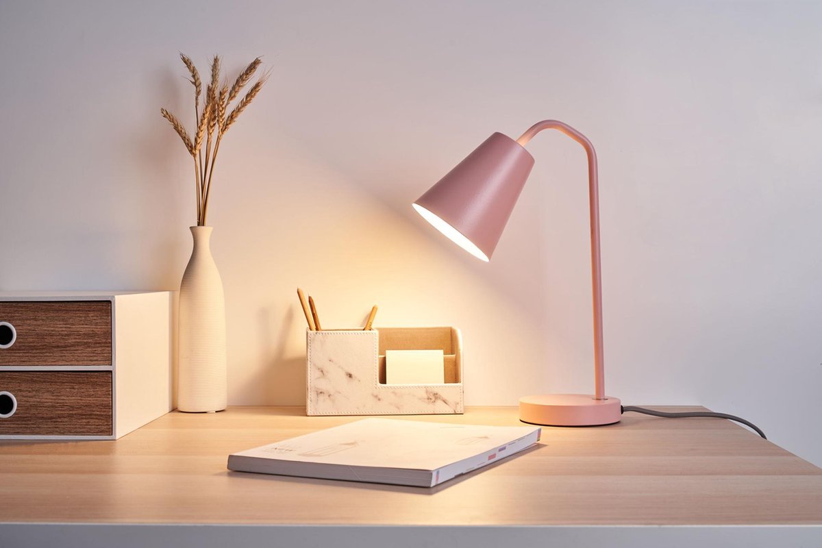 Pauleen True Shine Bureaulamp - E14 - - Roze
