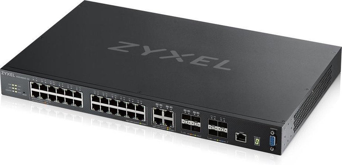 Zyxel XGS4600-32 Managed L3 Gigabit Ethernet (10/100/1000) - Zwart