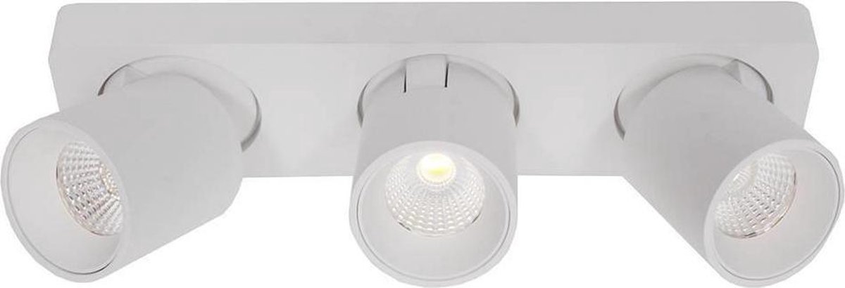 Lamponline Spot Laguna 3 Lichts L 32 Cm B 8,5 Cm - Wit