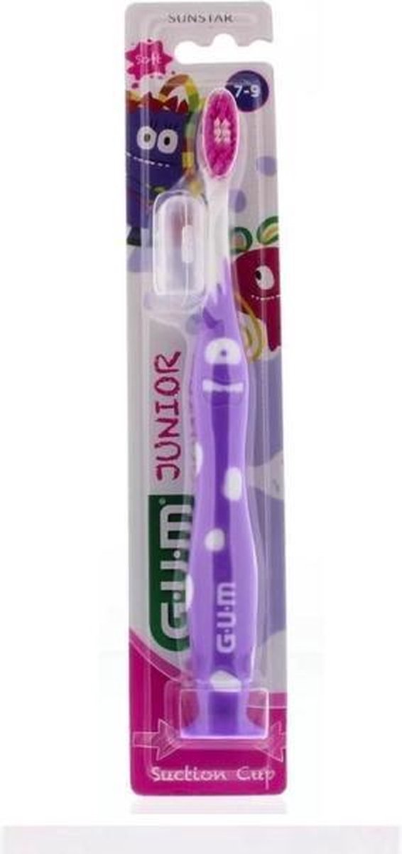 Gum Junior 7-9jr Tandenborstel Per stuk - Geel