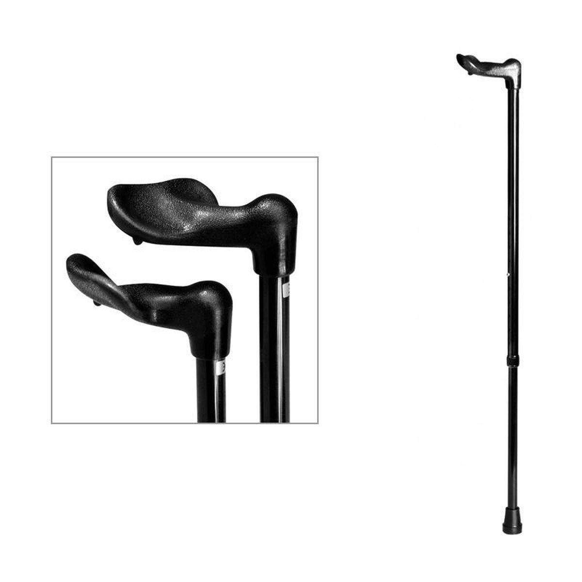 Able2 Able2 Wandelstok Anatomisch Rechts