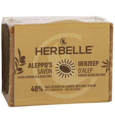 Herbelle aleppos oerzeep olijfolie met laurierolie 1st