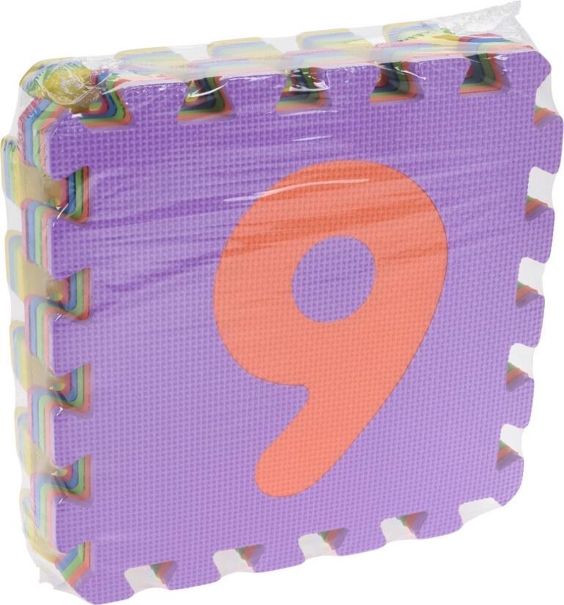 Free and Easy Puzzelmat Cijfers Junior 31 Cm Eva Foam 9-delig