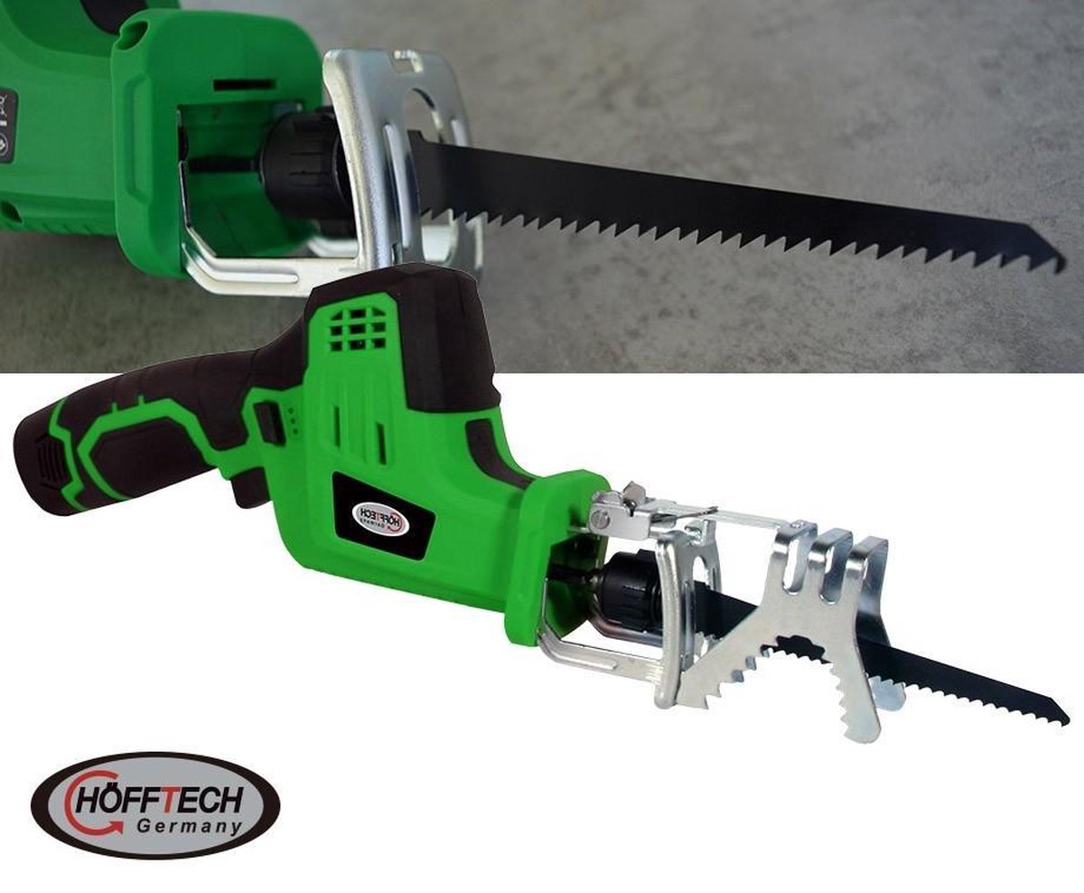 Hofftech Recipro-snoeizaag - Draadloze Takkenzaag - 12v-batterij