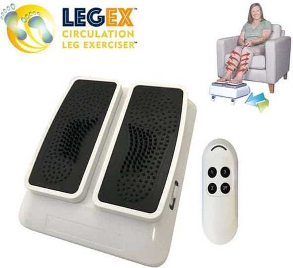 LegEX Bioenergiser Beentrainer - Wandelsimulator