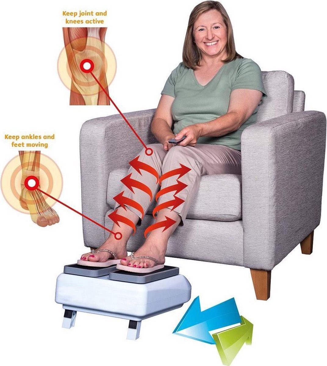 LegEX Bioenergiser Beentrainer - Wandelsimulator