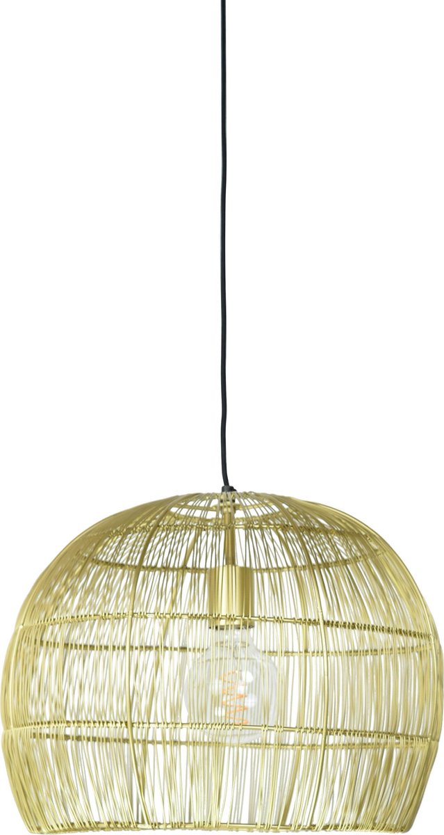 Lamponline Hanglamp Frenk Ø 42 Cm Ijzerdraad - Goud