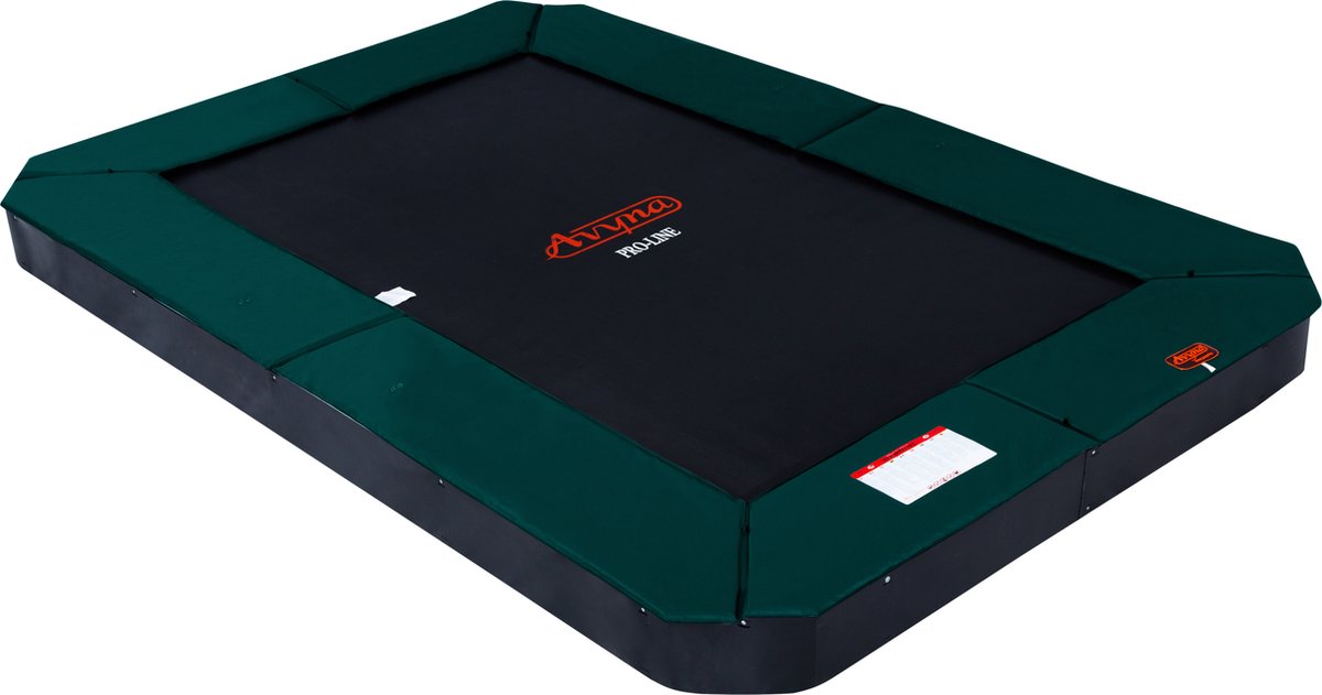 Avyna Pro-line Flatlevel Trampoline 238 - 380x255cm - (Tepl-238-fl) - Groen