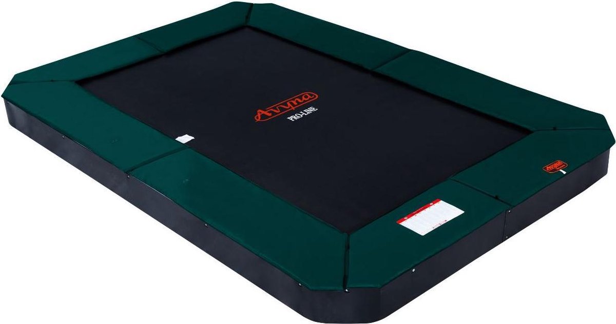 Avyna Pro-line Flatlevel Trampoline 352 - 520x305cm - (Tepl-352-fl) - Groen