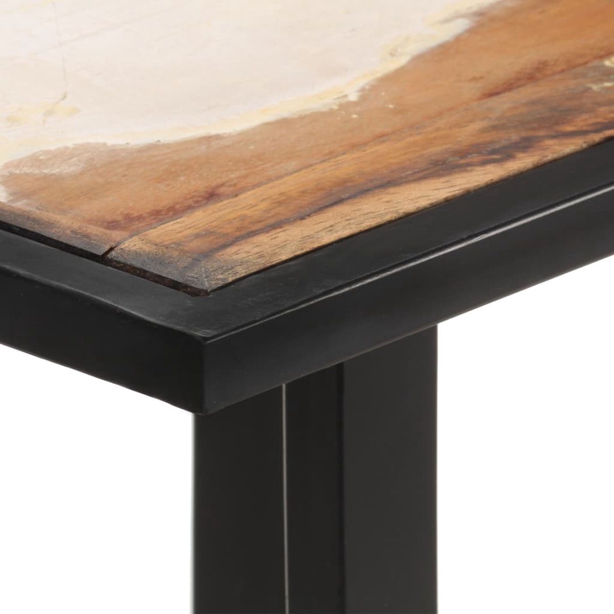 Vidaxl Eettafel 140 Cm Massief Gerecycled Hout