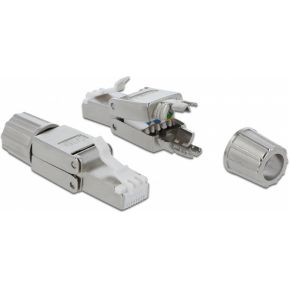 DeLOCK 86477 kabel-connector RJ-45 - Grijs