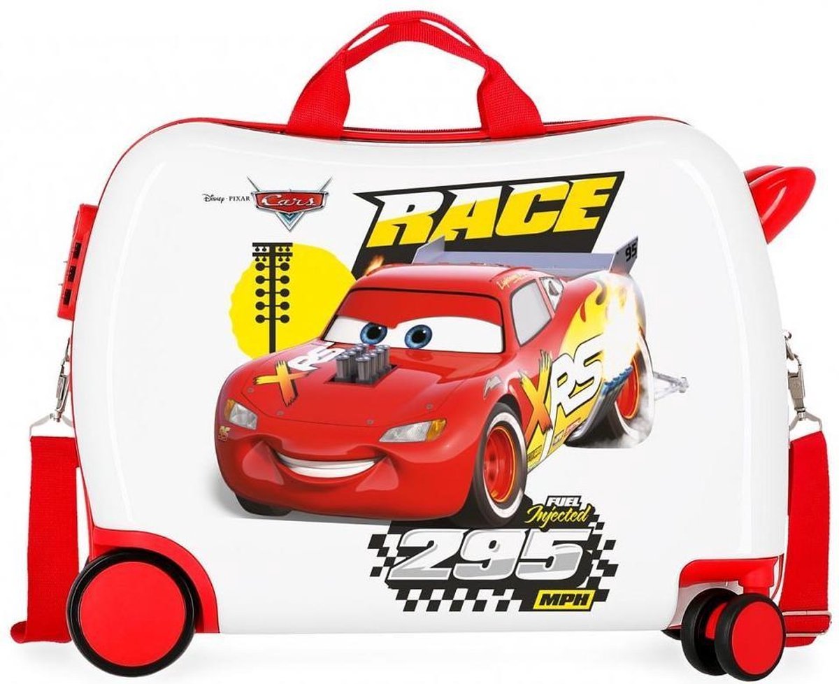 Disney Cars Rol Zit Koffer 4w