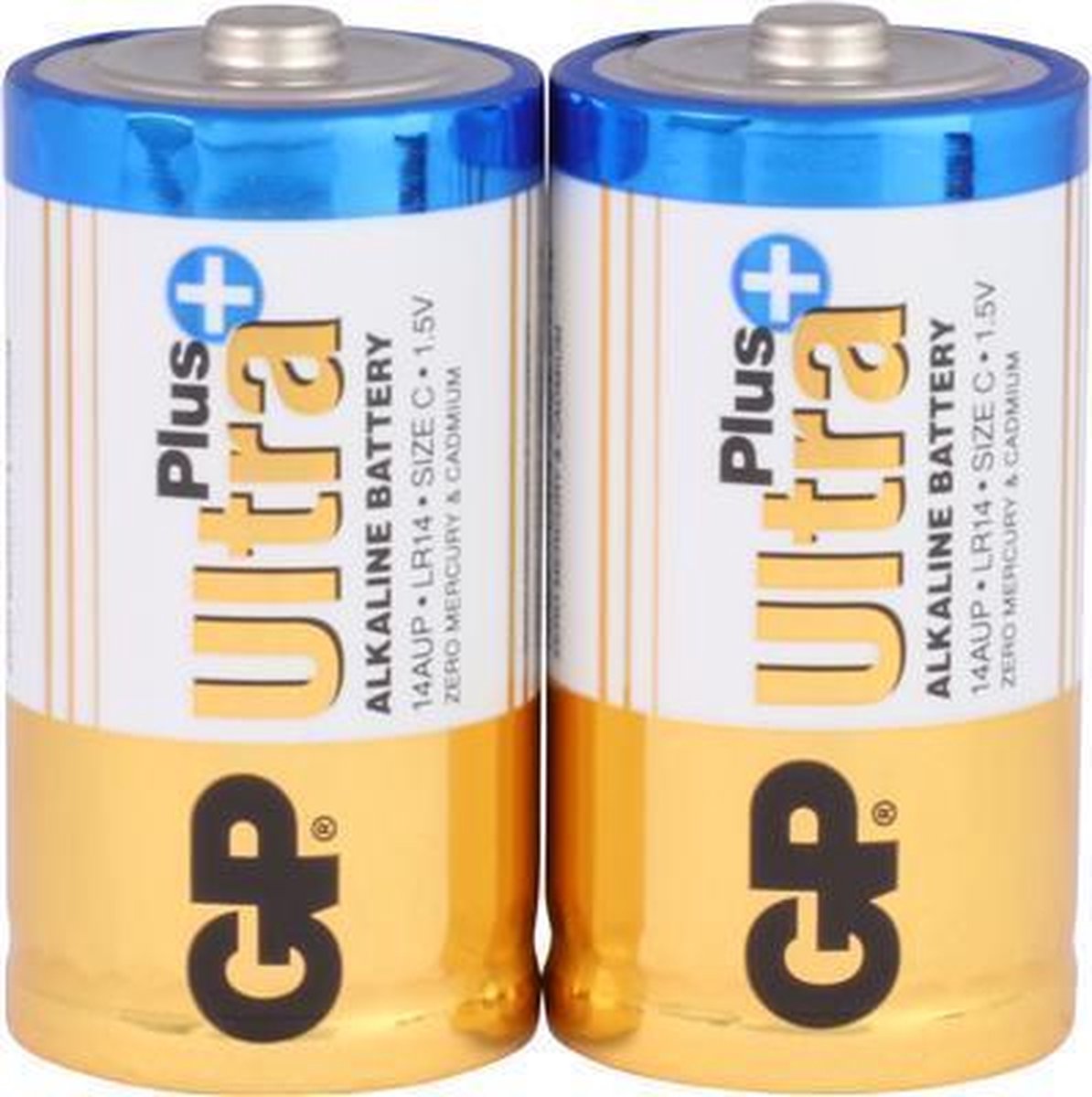 GP C 2 Stuks Ultra Plus Alkaline Batterij