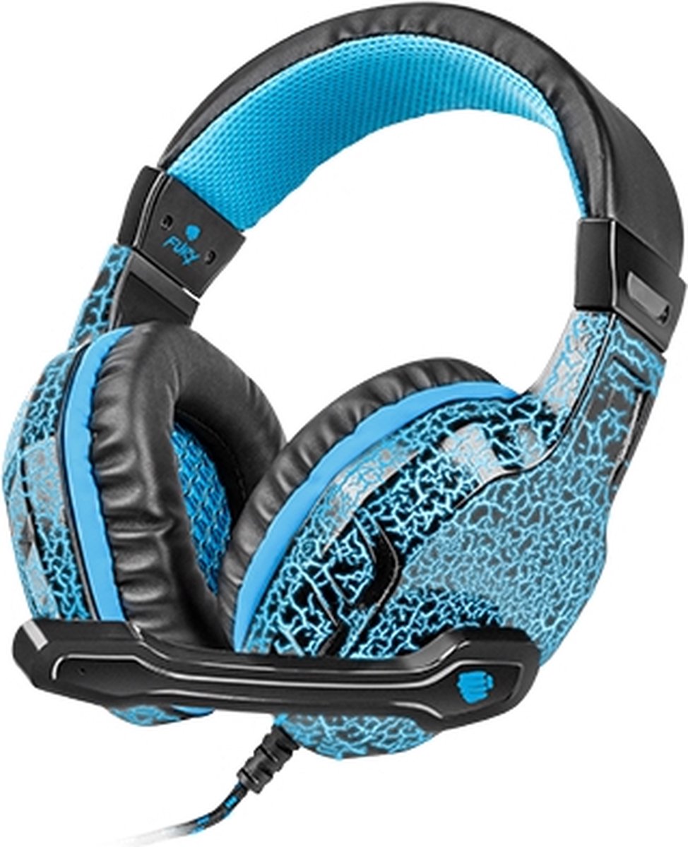 Fury Natec Genesis Hellcat Headset Hoofdband Zwart, - Azul