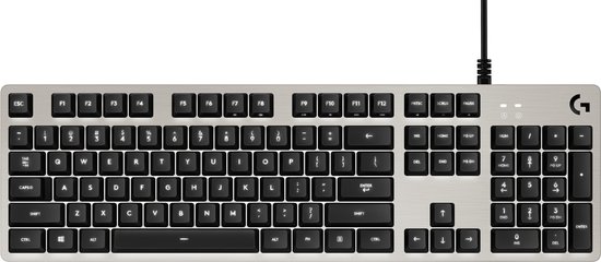 Logitech G413 Mechanical Gaming Keyboard Zilver QWERTY