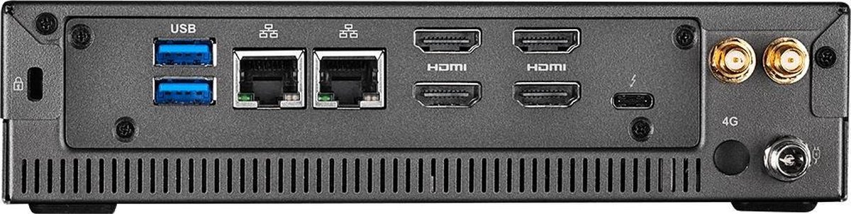 Gigabyte BSi5-1135G7 1L maat pc i5-1135G7 - Zwart