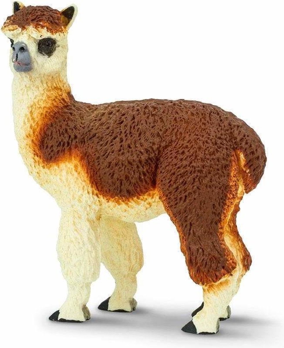Safari Plastic Speelgoed Figuur Alpaca 9 Cm