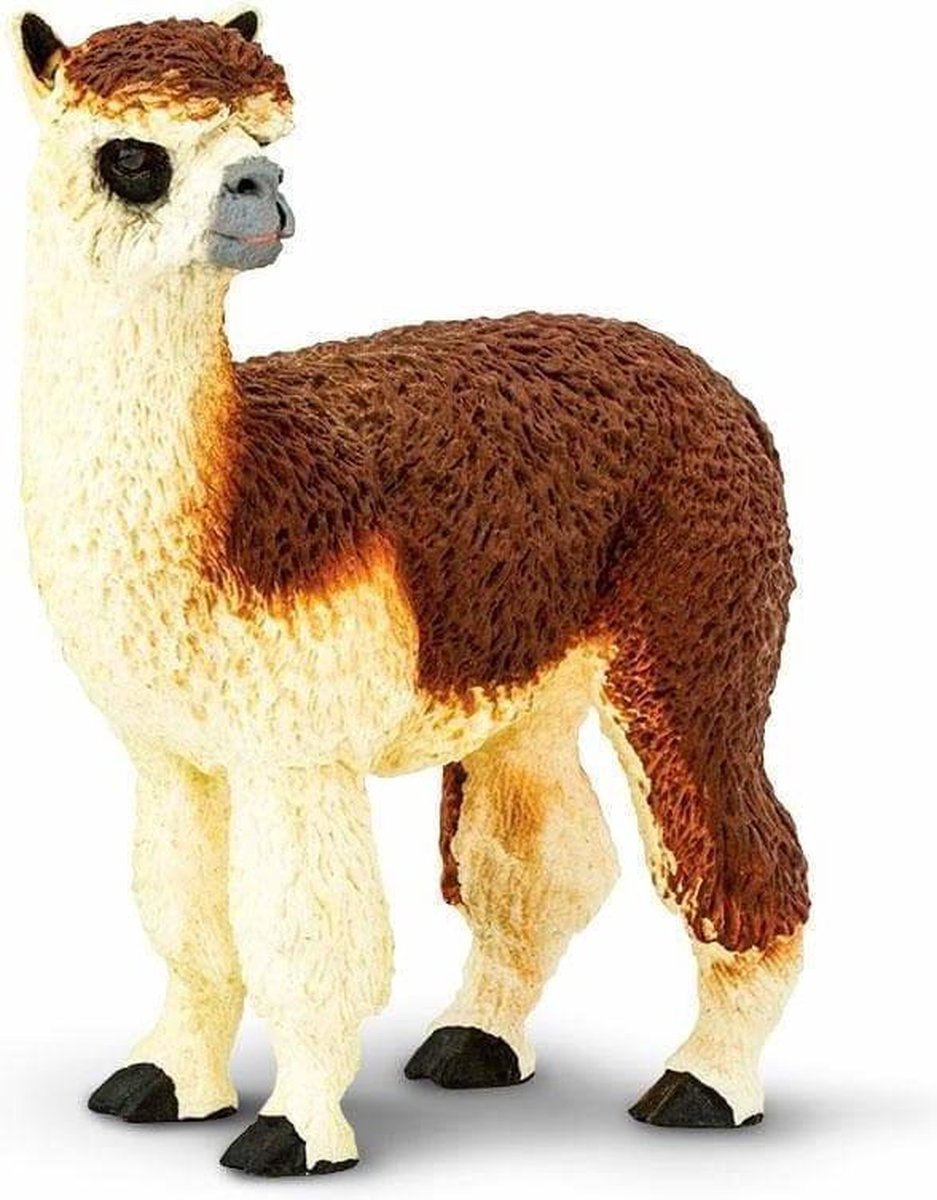 Safari Plastic Speelgoed Figuur Alpaca 9 Cm