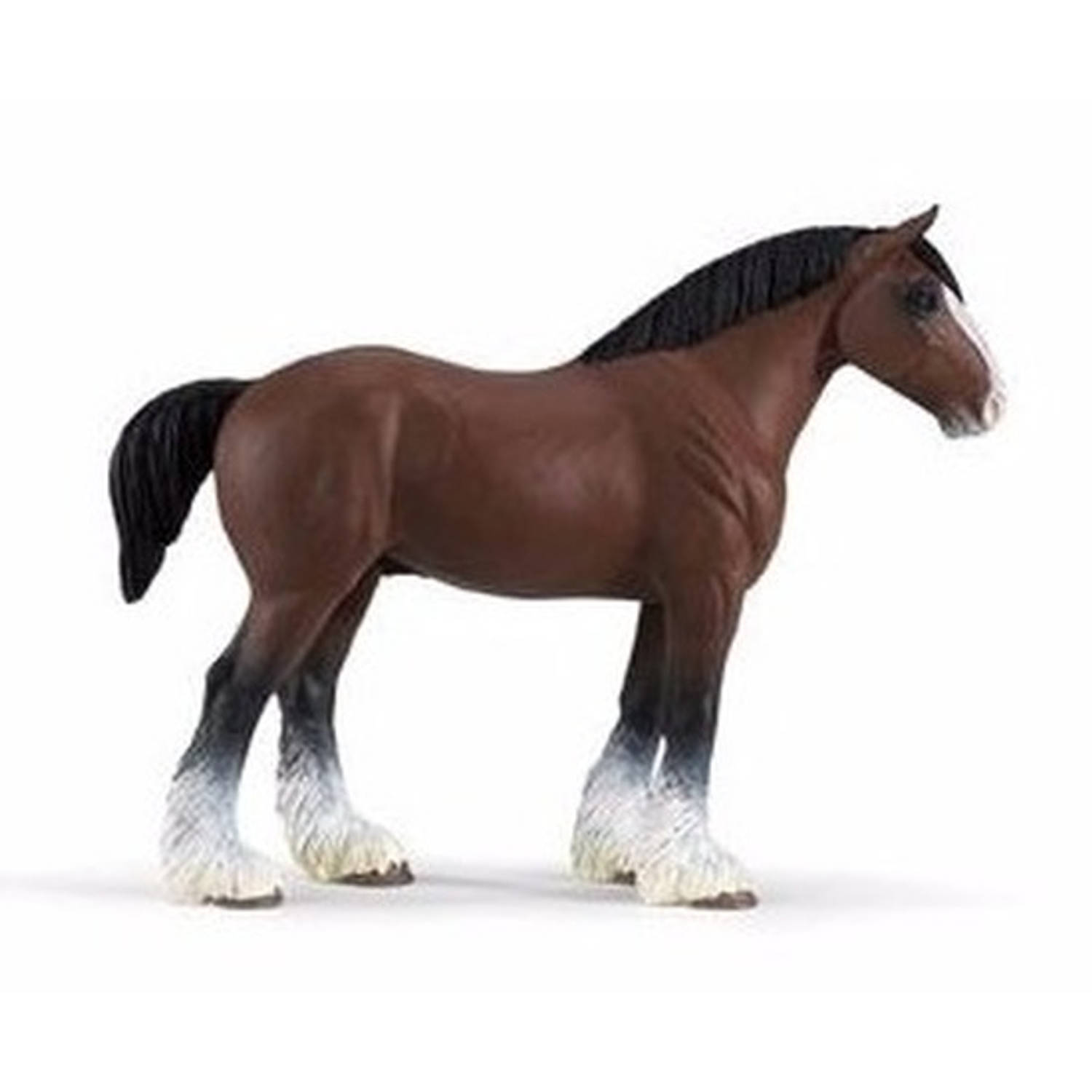 Safari Plastic Speelgoed Figuur Clydesdale Paard Hengst 13 Cm