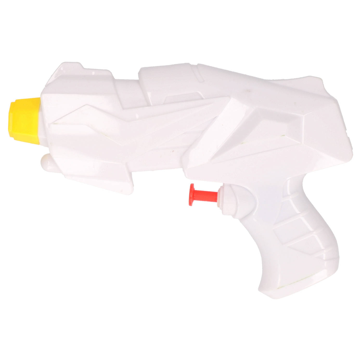 1x Mini Waterpistolen/waterpistool Wit Van 15 Cm Kinderspeelgoed - Waterspeelgoed Van Kunststof - Kleine Waterpistolen - Roze