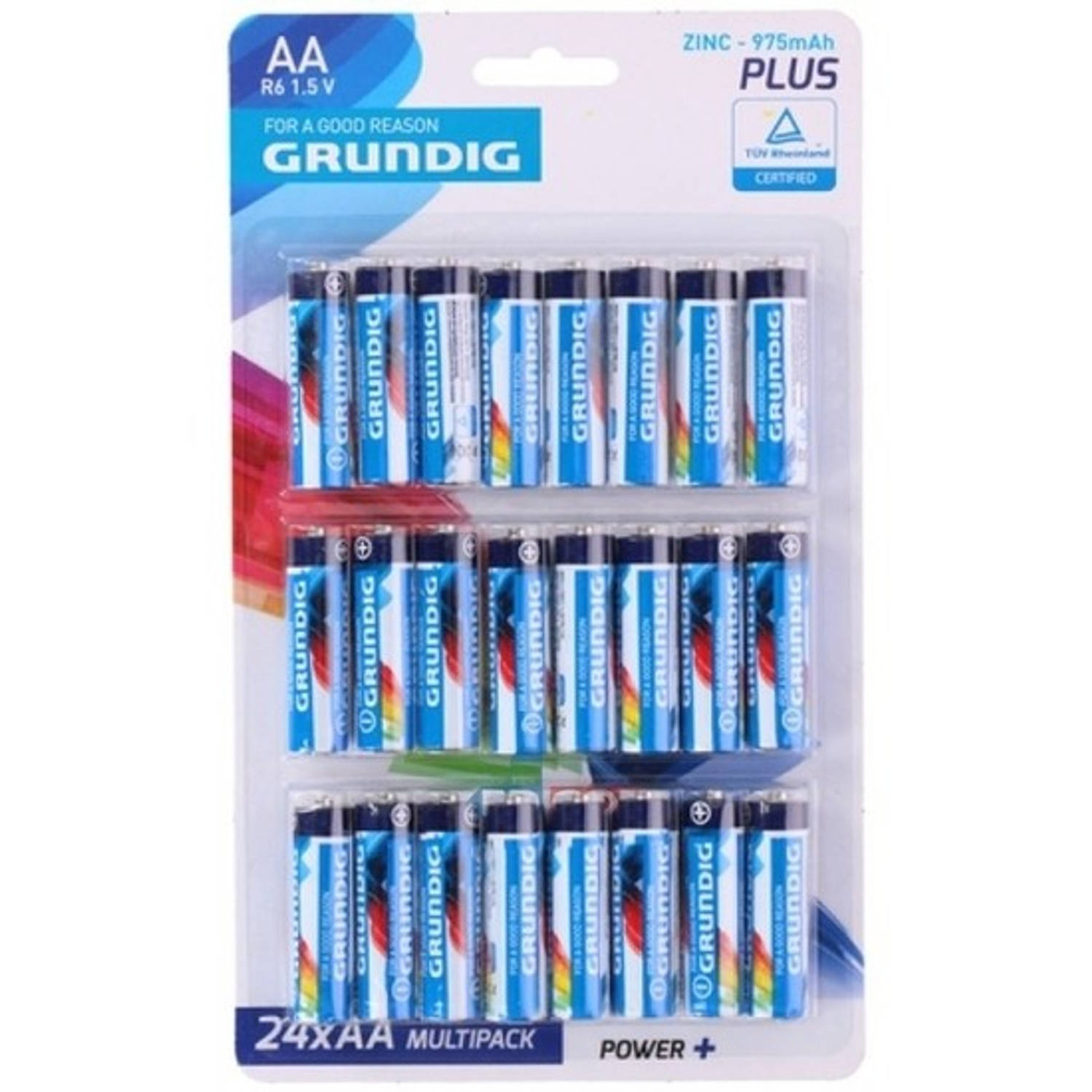 Duracell Grundig R06 Aa Batterijen 1.5 Volt 48 Stuks - Voordeelpak