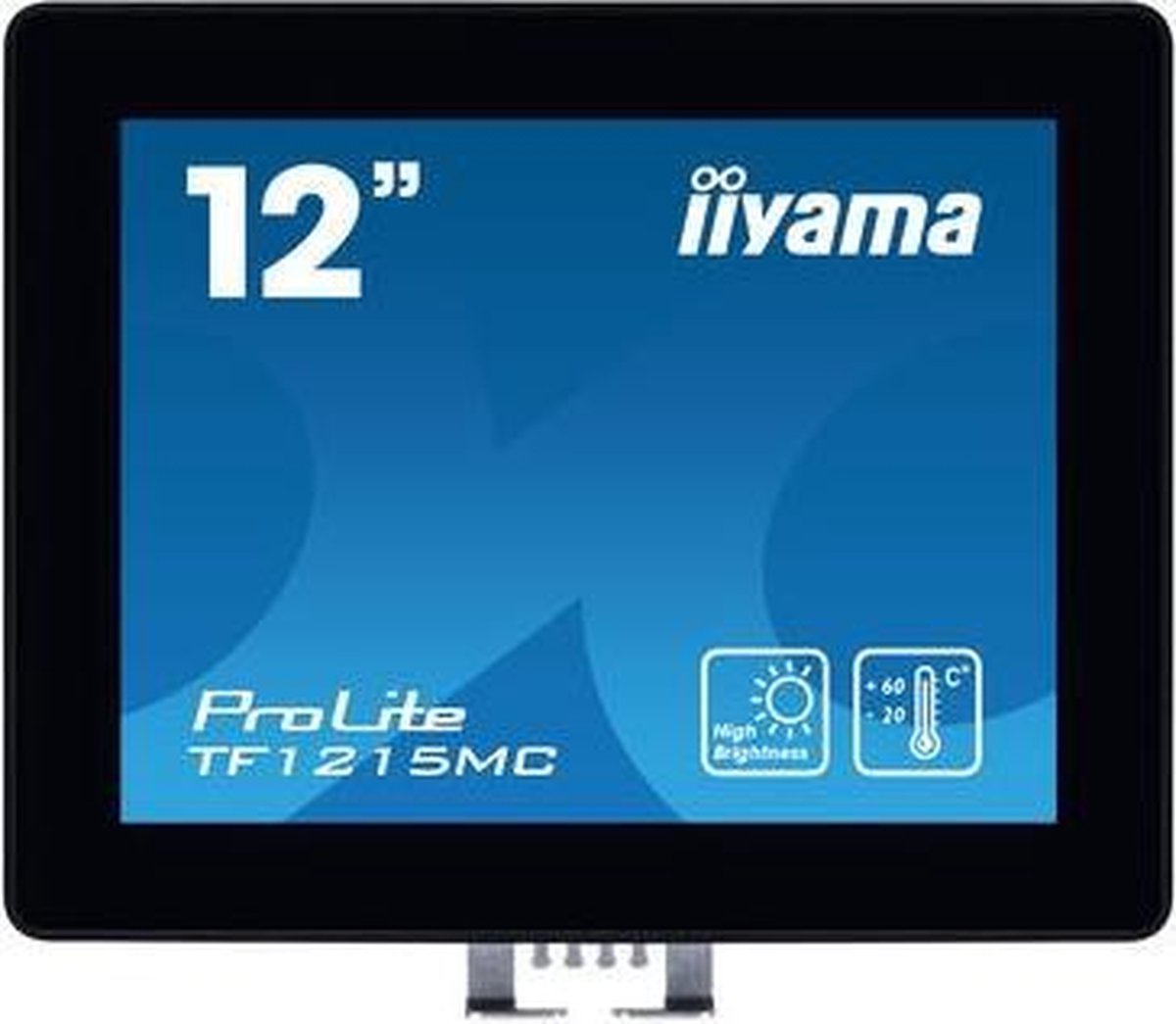 iiyama ProLite TF1215MC-B1 touch screen-monitor 30,7 cm (12.1 ) 1024 x 768 Pixels Multi-touch - Negro