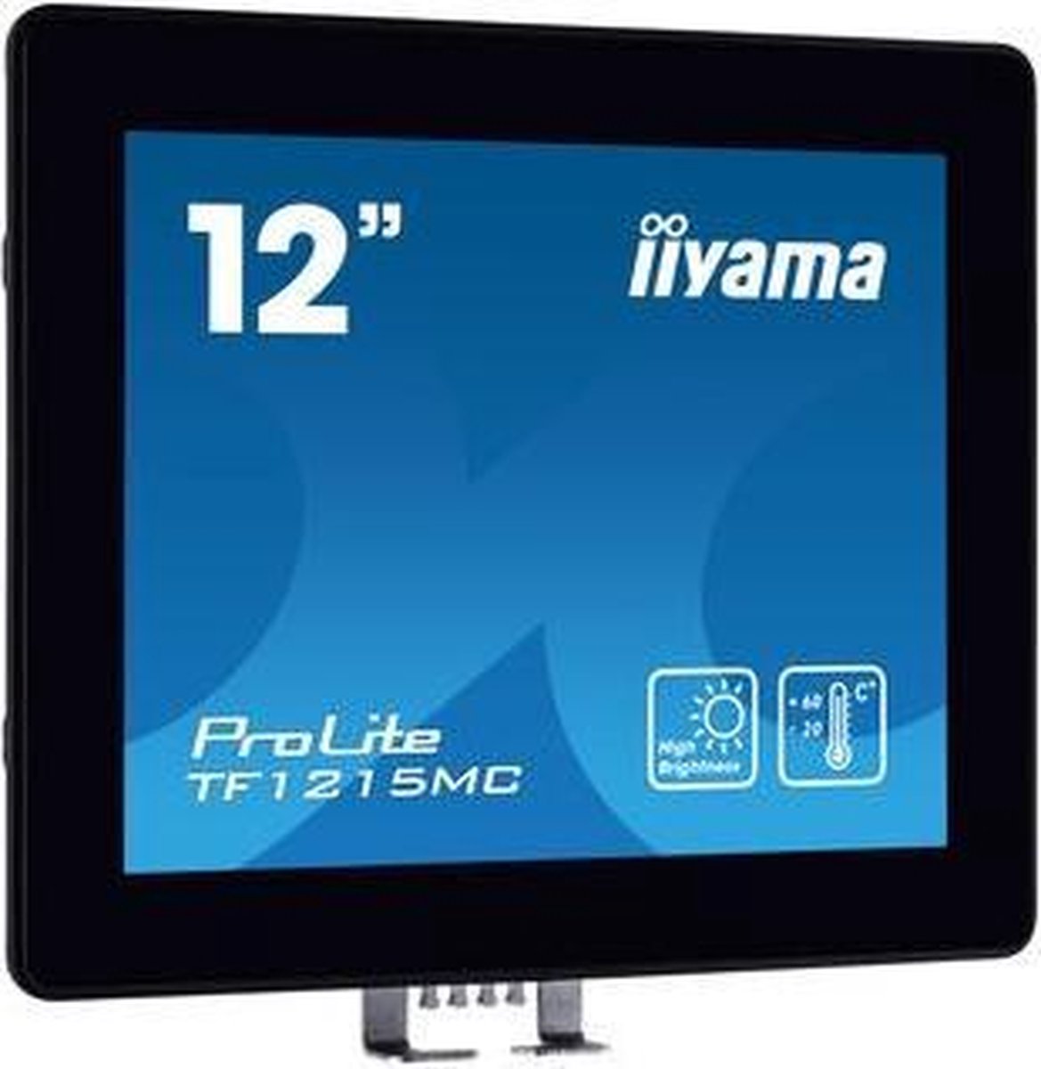 iiyama ProLite TF1215MC-B1 touch screen-monitor 30,7 cm (12.1 ) 1024 x 768 Pixels Multi-touch - Zwart