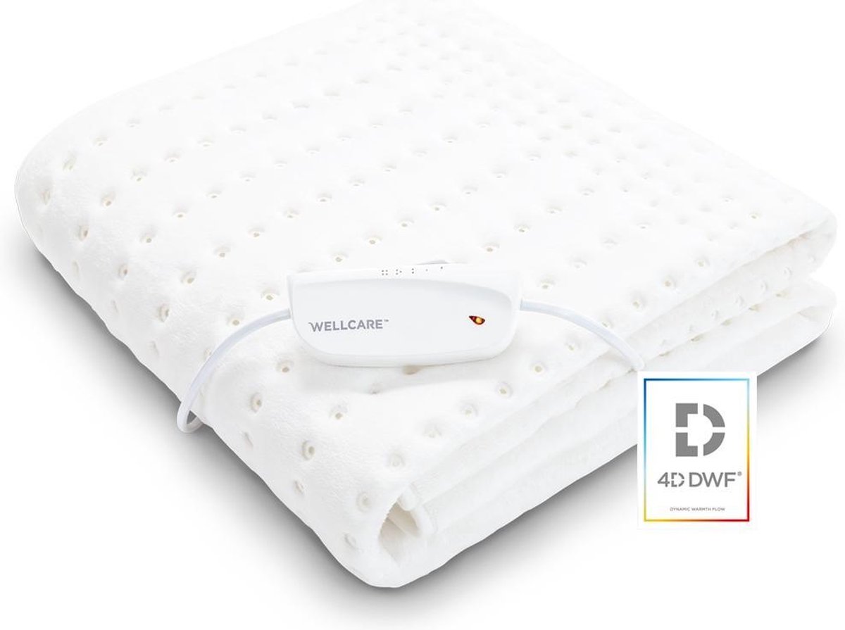 Wellcare 4d Dwf Elektrische Deken Eco 1-p - Wit