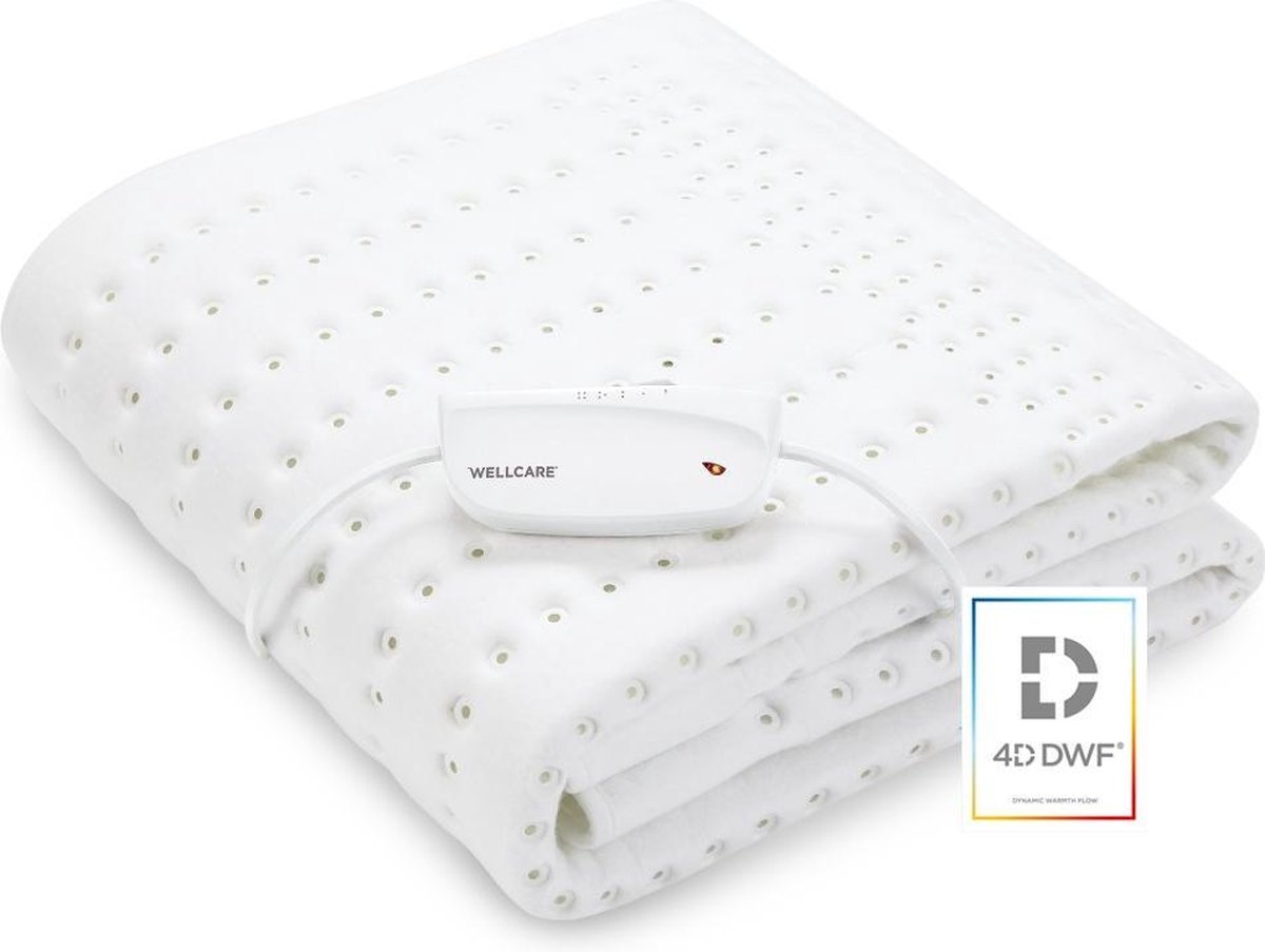 Wellcare 4d Dwf Elektrische Deken Eco 1-p - Wit