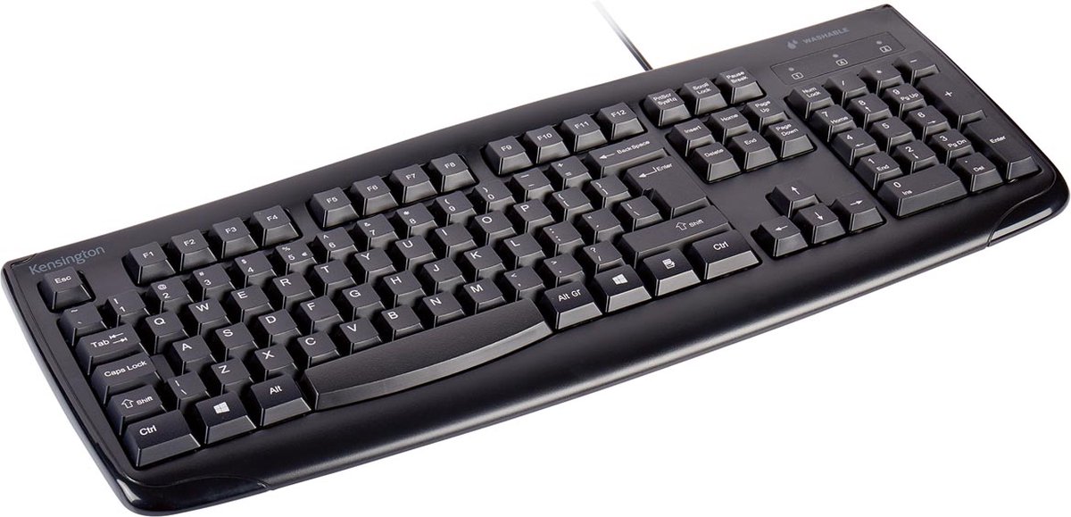 Kensington K64407WW toetsenbord USB QWERTY Engels - Zwart